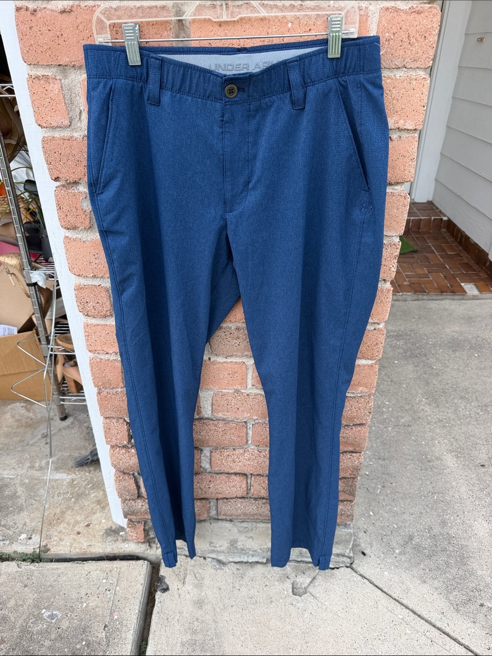 Under armour Men's Blue Casual Tapered Pants